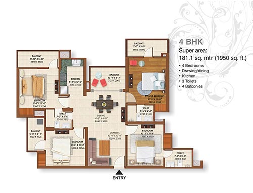 2/3 bhk Ready to Move flats in Greater Noida