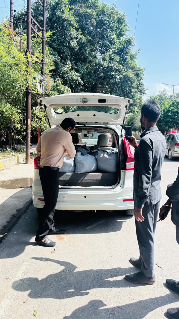 food distribution in slums area